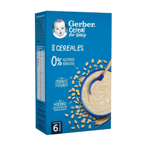 Gerber 8 Cereales 500 G