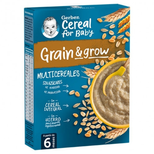 Gerber Multicereales 0% S/Azucares 270G
