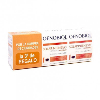 Oenobiol Solar Intensivo Antiedad Triplo 3x30 Cápsulas