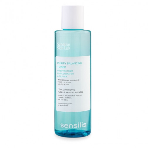 Purify Balancing Toner Tónico LImpiador Pieles Mixtas y Grasas 200 ml Sensilis
