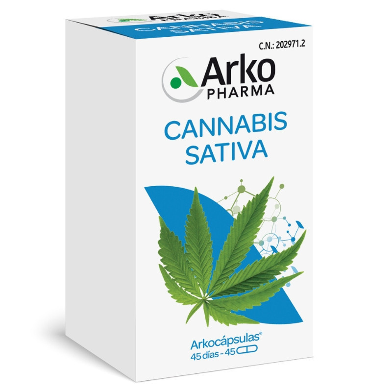 Arkocápsulas Cannabis Sativa 45 Cápsulas