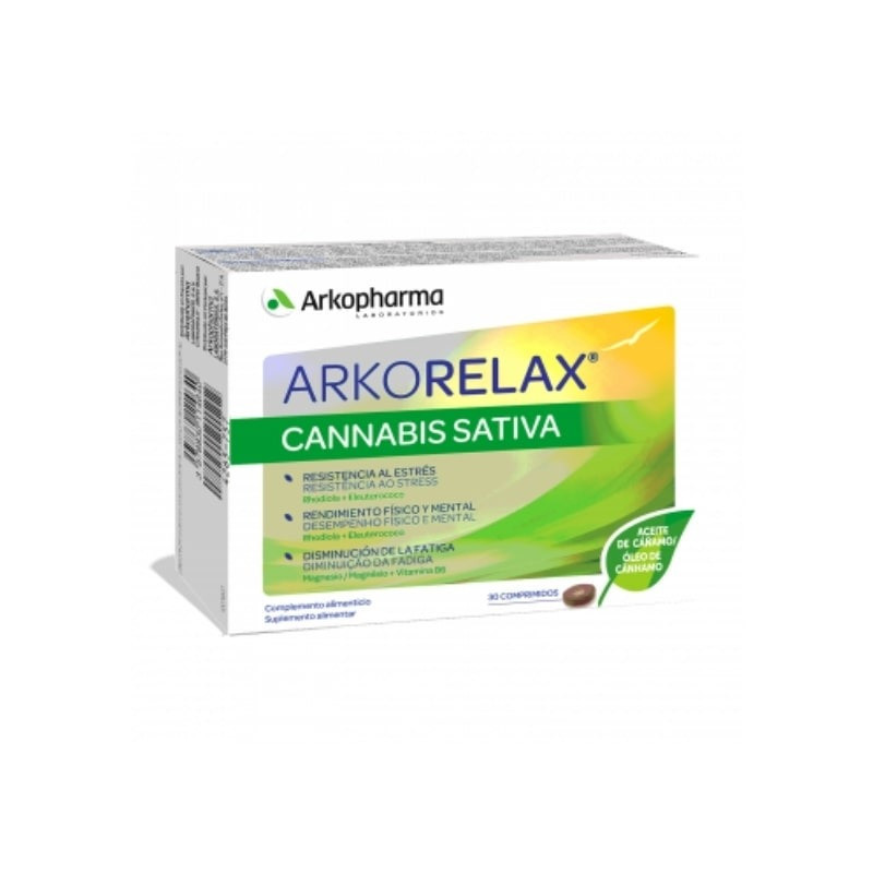 Arkorelax Cannabis Sativa 30 Comprimidos