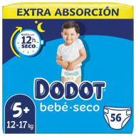 Dodot Bebé Seco Extra Talla...