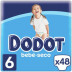 Dodot Bebé Seco Extra Talla 6+ (+14 Kg) 45 Uds