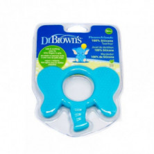 Mordedor de Silicona Dr. Brown`s - Elefante Azul