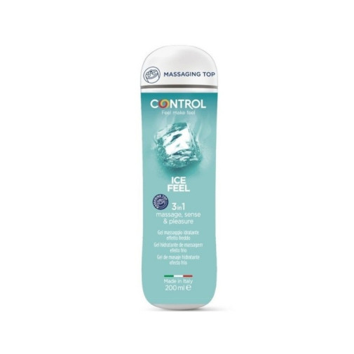 Gel De Masaje 3 En 1 Ice Feel 200 Ml Control
