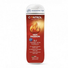 Gel De Masaje Hot Passion 200 ml Control