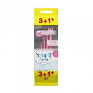 Gillette Simply Venus3 Basic 3+1 Unidades