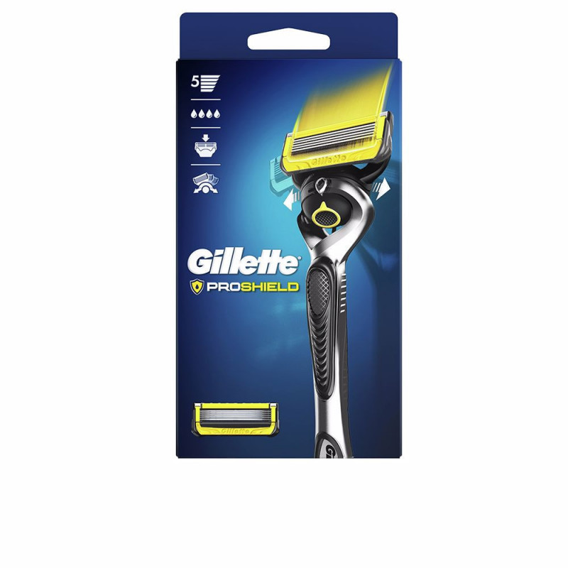 Máquina Fusion Proshield Mango + 1 Recambio Gillette