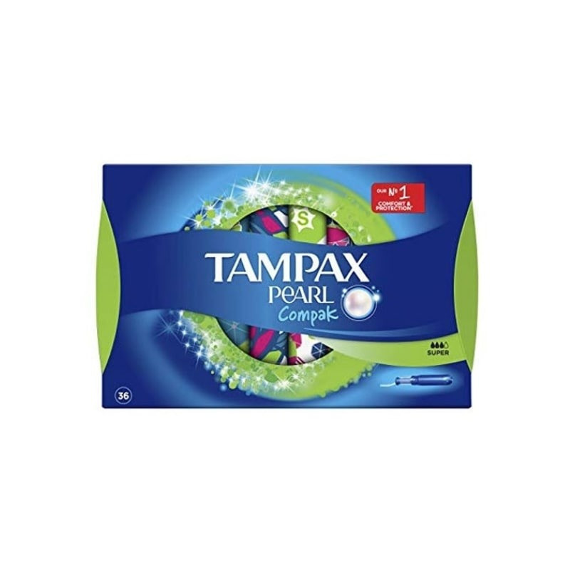 Tampax Compak Pearl Super 36 Uds