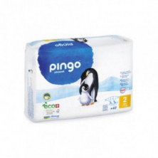 Pañales Ecológicos Talla 2 Mini (3-6 kg) 42 Unidades Pingo