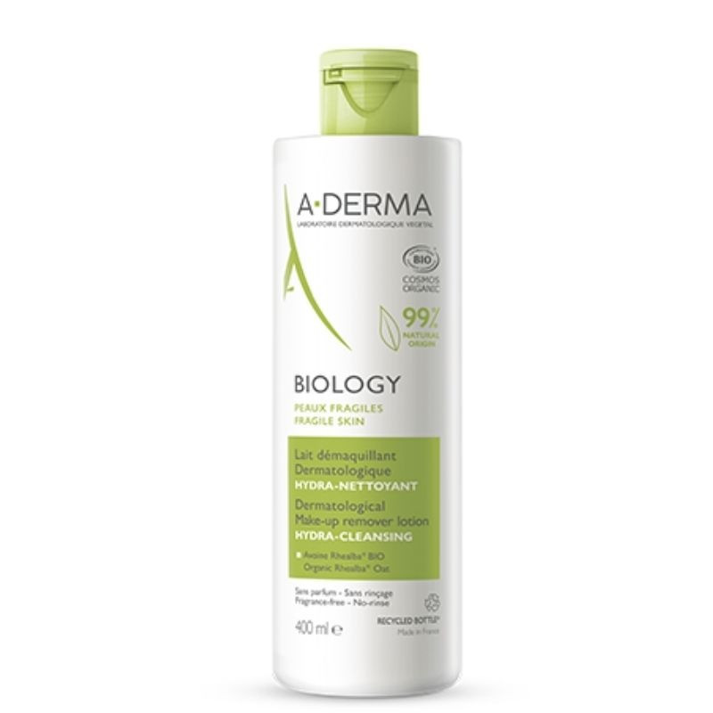 Biology Leche Desmaquillante Dermatológica 400 ml A-Derma