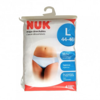 Bragas Desechables Talla L (44-46) 4 Unidades Nuk