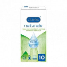 Durex Naturals 10 Preservativos