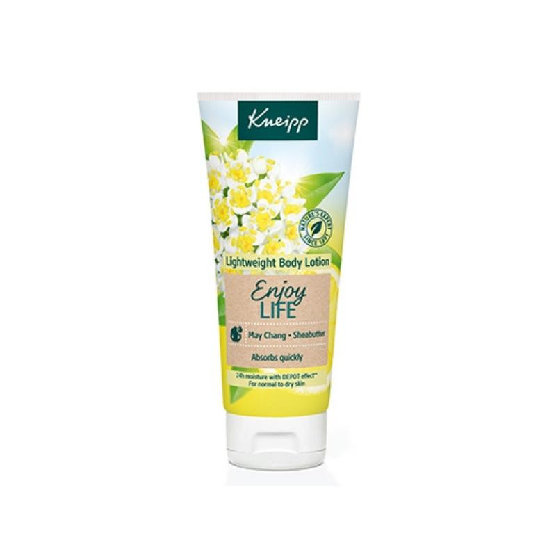 Kneipp Loción Corporal Ligera Enjoy LIfe Litsea Cubeba y Manteca de Karité 200ml