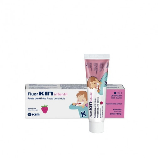 Pasta Dentífrica Fluor Infantil 50 Ml Kin