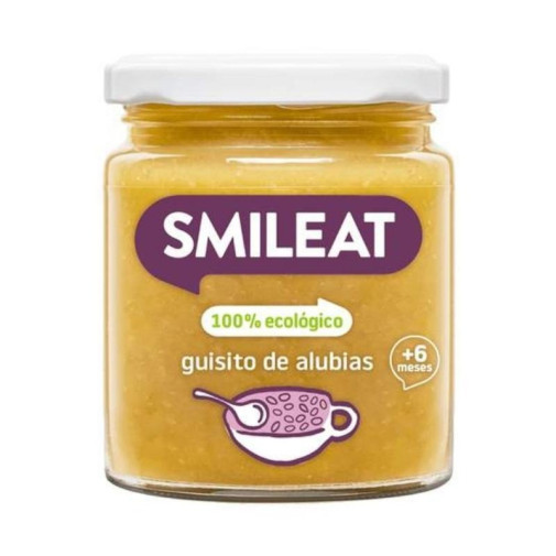 Potito de Guisito de Alubias Ecológico 230 gr Smileat