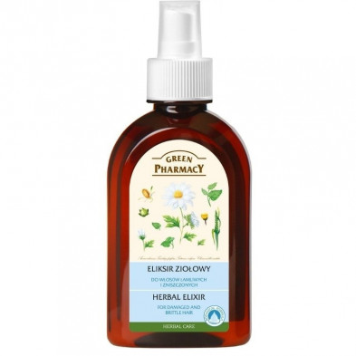 Elixir Herbal Cabello Quebradizo, Dañado y Teñido 250 ml Green Pharmacy