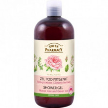 Gel de Ducha Rosa Mosqueta y Te Verde 500 ml Green Pharmacy