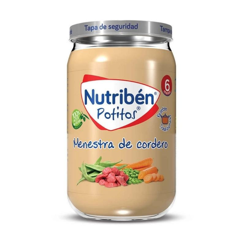 Potito Menestra de Cordero 235 gr Nutribén