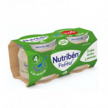 Pack Potito de Judías Verdes y Patatas 2x120 gr Nutriben