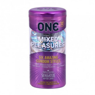 Preservativos Mixed Pleasures 12 uds One