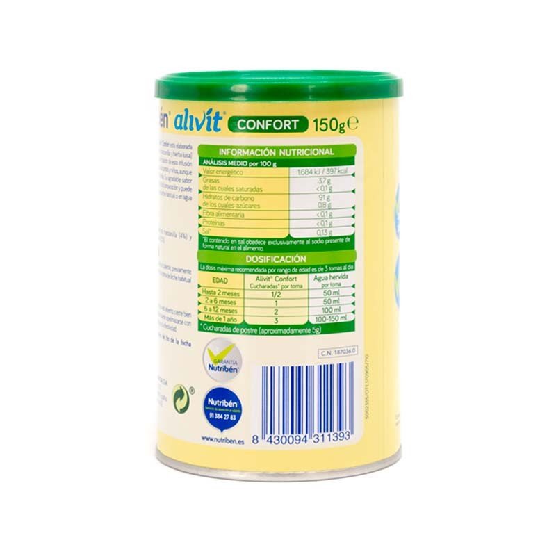 Nutribén Infusión Alivit Confort 150 g