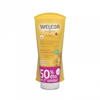 Champú y Gel de Ducha de Caléndula Duplo 2x200 ml Weleda