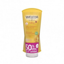 Champú y Gel de Ducha de Caléndula Duplo 2x200 ml Weleda