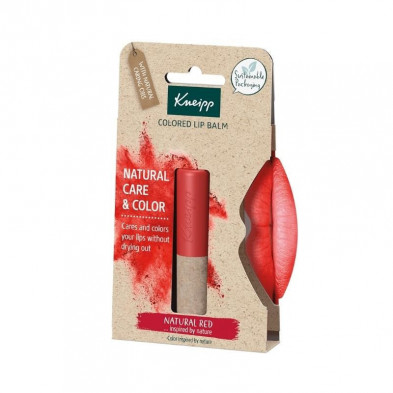 Bálsamo Labial Con Color Natural Red 3,5 gr Kneipp