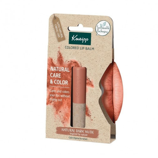 Bálsamo Labial Con Color Natural Dark Nude 3,5 Gr Kneipp