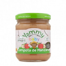 Compota De Manzana Con Omega 3 Ecológico 195 gr Yammy