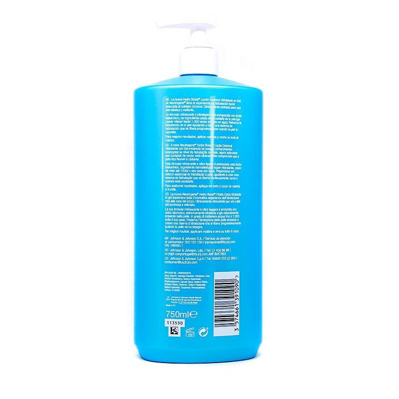 Neutrogena Hydro Boost Loción Corporal en Gel 750ml