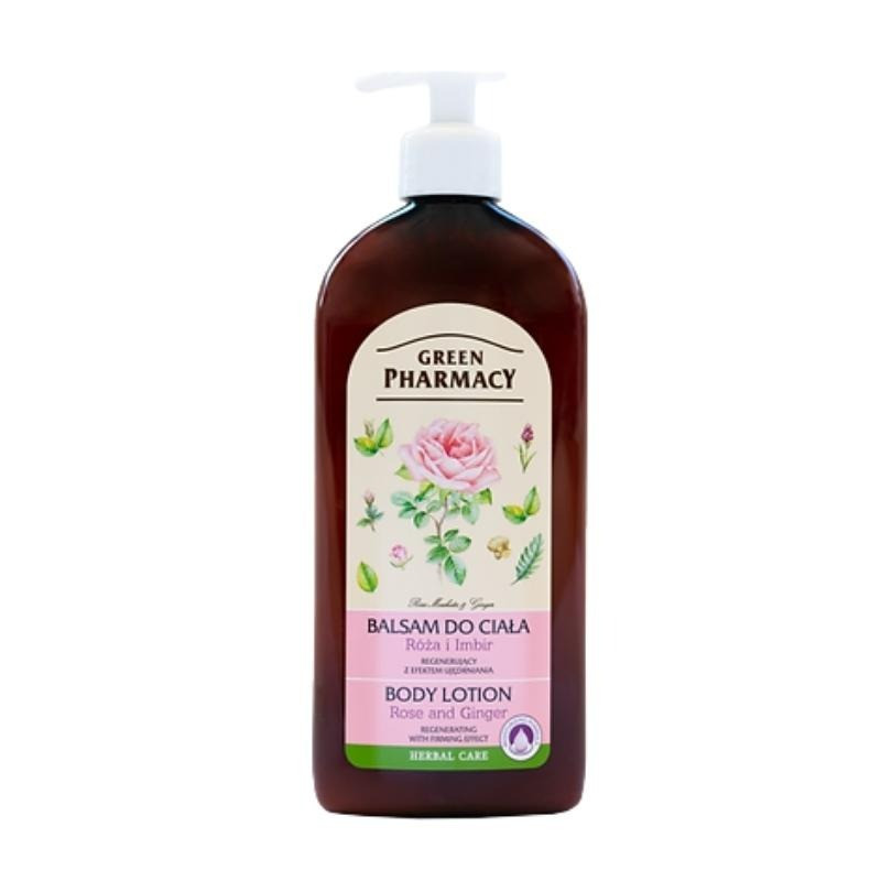 Bálsamo Corporal con Rosa y Jengibre 500 ml Green Pharmacy