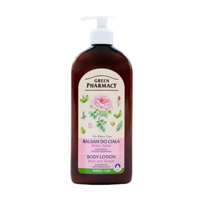 Bálsamo Corporal con Rosa y Jengibre 500 ml Green Pharmacy