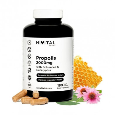 Própolis 2000 mg 180 Cápsulas Hivital