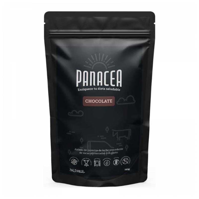 Proteína en Polvo Panacea Sabor Chocolate 750 gr Paleobull