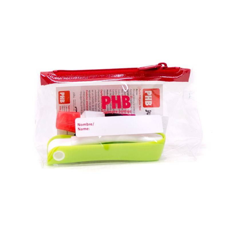 PHB Junior Kit Cepillo Plegable + Pasta Dentrífica 15ml Ladybug