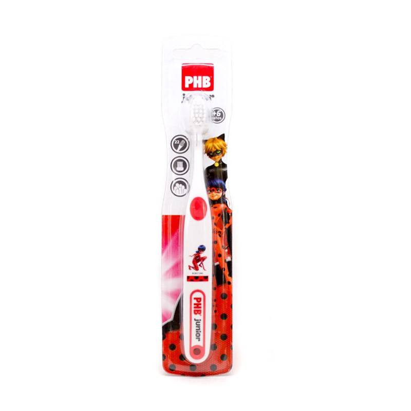 PHB Cepillo de dientes Plus Junior Ladybug