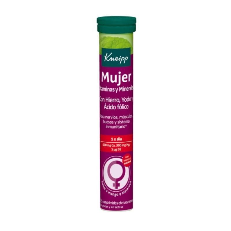 Vitaminas Y Minerales Mujer 15 Comprimidos Kneipp