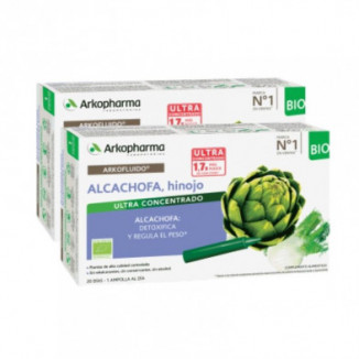 Arkofluido Alcachofa e Hinojo Bio Pack x2 Arkopharma