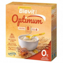 Papilla Instantánea 8 Cereales con Miel +6 Meses 400 gr Blevit Plus