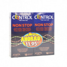 Preservativos Control Non Stop Duplo 2x12