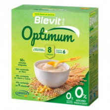 Papilla Instantánea Optimum 8 Cereales +6 Meses 400 gr Blevit Plus