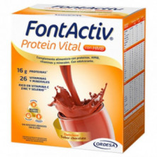 Suplemento Protein Vital Chocolate 14x30 g FontActiv