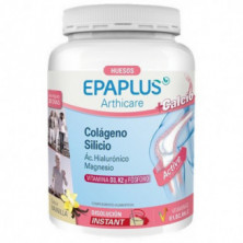 EpaPlus Arthicare Colágeno + Ácido Hialurónico + Silicio + Calcio Para Huesos Sabor Vainilla 383g