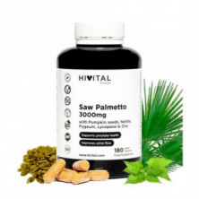 Saw Palmetto 3000 Mg 180 Cápsulas Veganas Hivital