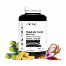 Rhodiola Rosea 4000 Mg 180 Cápsulas Veganas Hivital