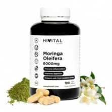 Moringa Oleifera 6000 Mg 180 Cápsulas Veganas Hivital