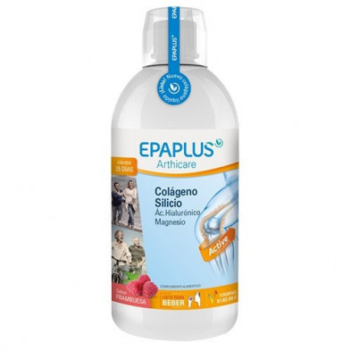 EpaPlus Arthicare Colágeno + Ácido Hialurónico + Silicio Bebible Sabor Frambuesa 1000ml